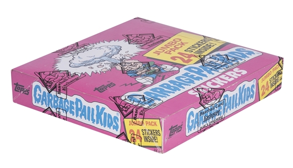 1986 Topps Garbage Pail Kids Series 5 Jumbo Unopened Box (24 Packs) - BBCE Certified